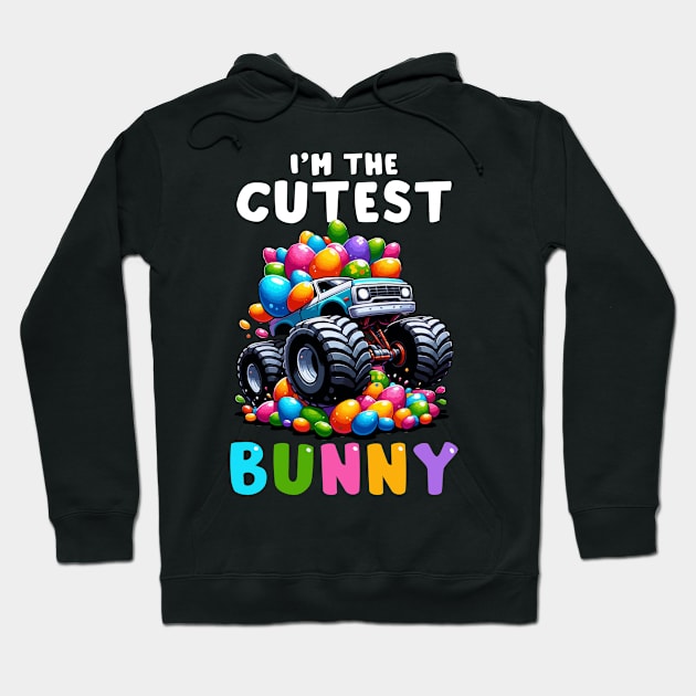 I'm The Cutest Bunny I Easter Bunny Egg Hunting Hoodie by biNutz